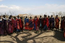 Ngorongoro Conservation Area - Masaai vrouwen